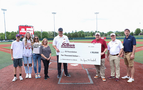 JCBank Donates to Scott Rolen’s E5 Foundation