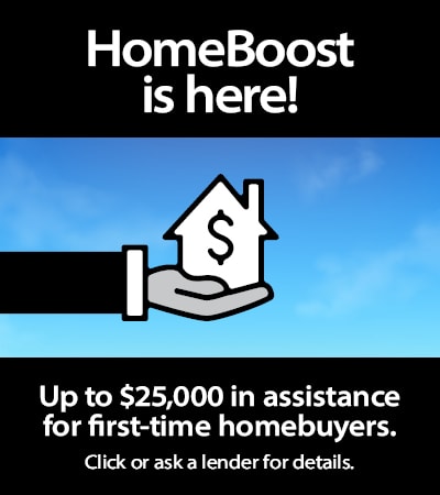 HomeBoost downpayment assistance