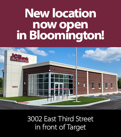 New JCBank location now open at 3002 East Third Street in Bloomington!